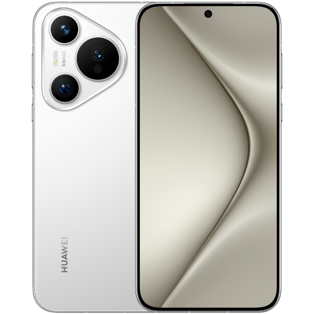 Huawei Pura 70 12GB+256GB 智能手機 (雪域白) - 超聚光影像、100倍變焦、IP68抗水